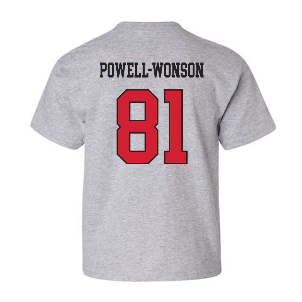 Maryland - NCAA Football : Jahmari Powell-Wonson - Youth T-Shirt