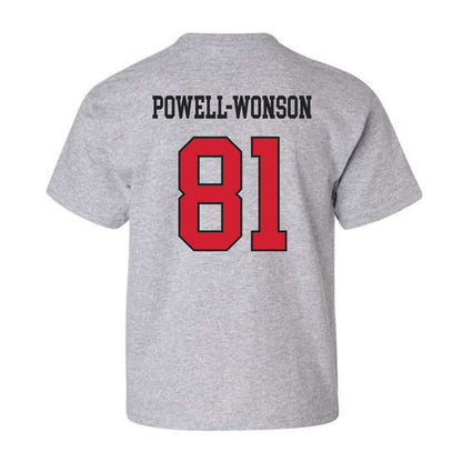 Maryland - NCAA Football : Jahmari Powell-Wonson - Youth T-Shirt