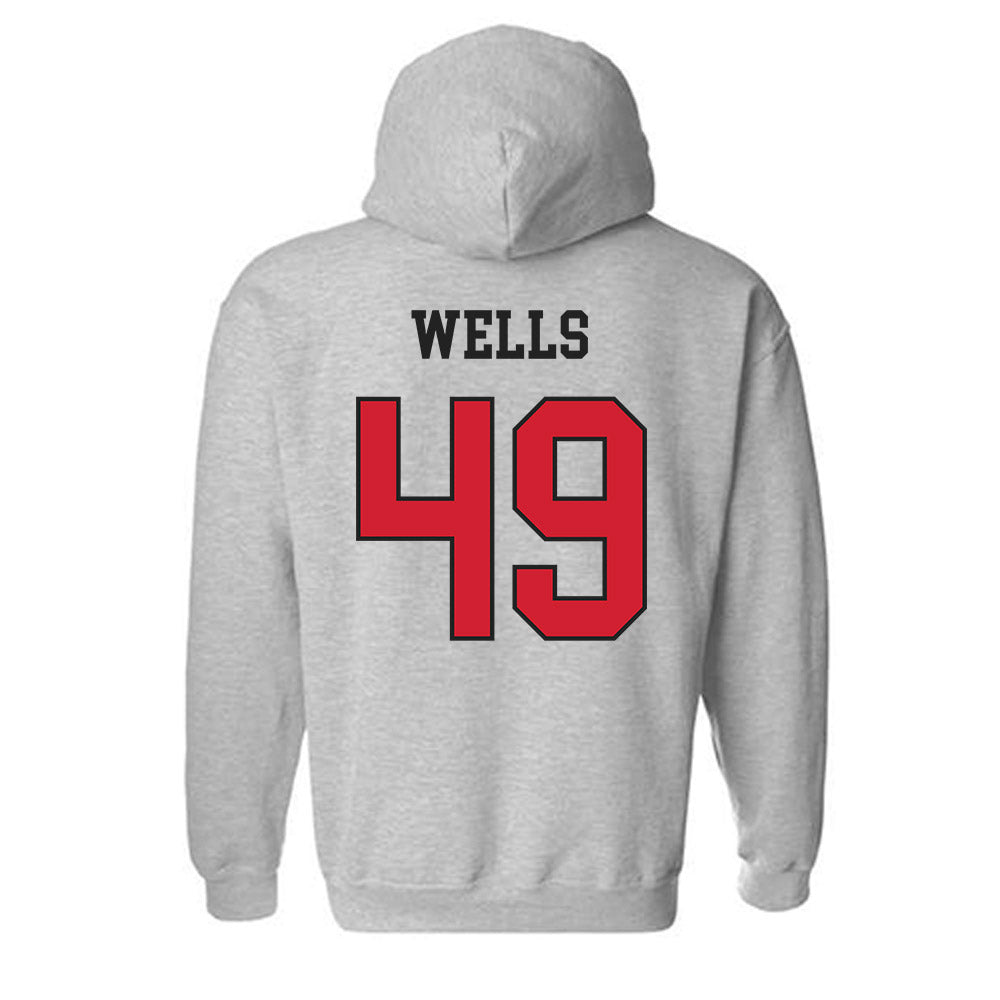 Maryland - NCAA Football : Chris Wells - Classic Shersey Hooded Sweatshirt-1