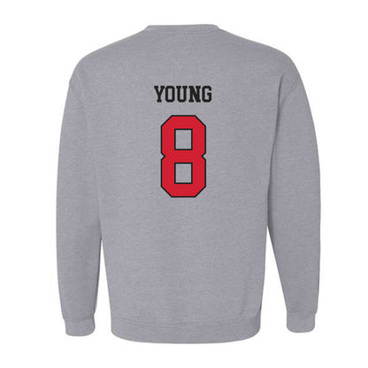 Maryland - NCAA Men's Basketball : Jayhlon Young - Classic Shersey Crewneck Sweatshirt-1