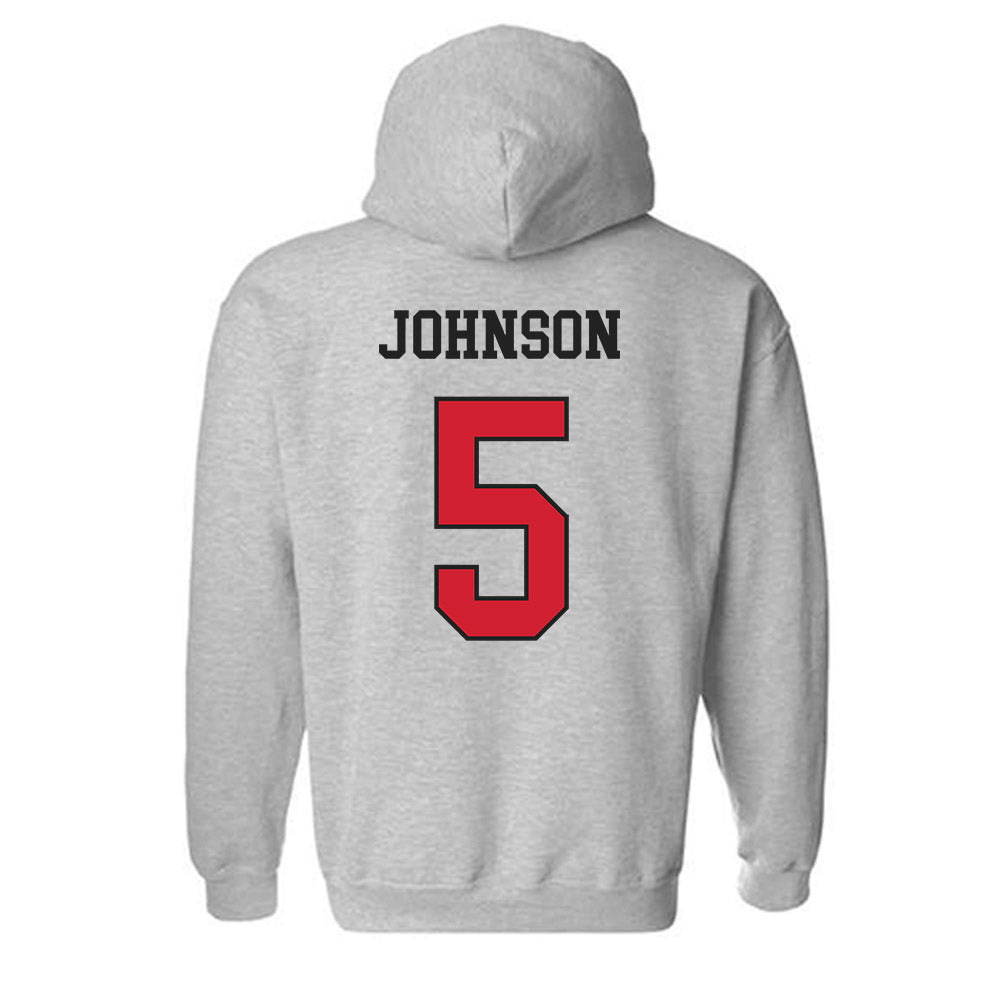 Maryland - NCAA Baseball : Andrew Johnson - Classic Shersey Hooded Sweatshirt-1
