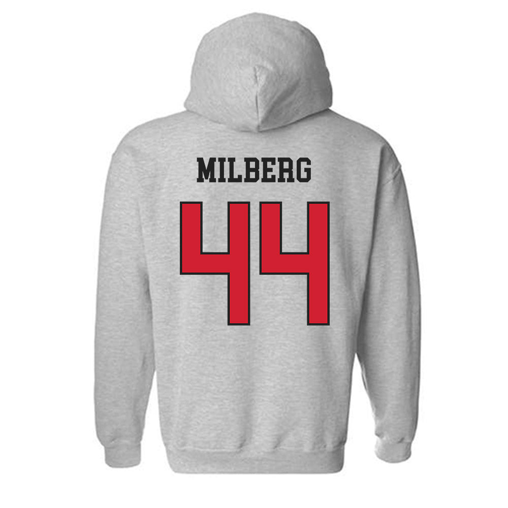 Maryland - NCAA Baseball : Devin Milberg - Classic Shersey Hooded Sweatshirt-1