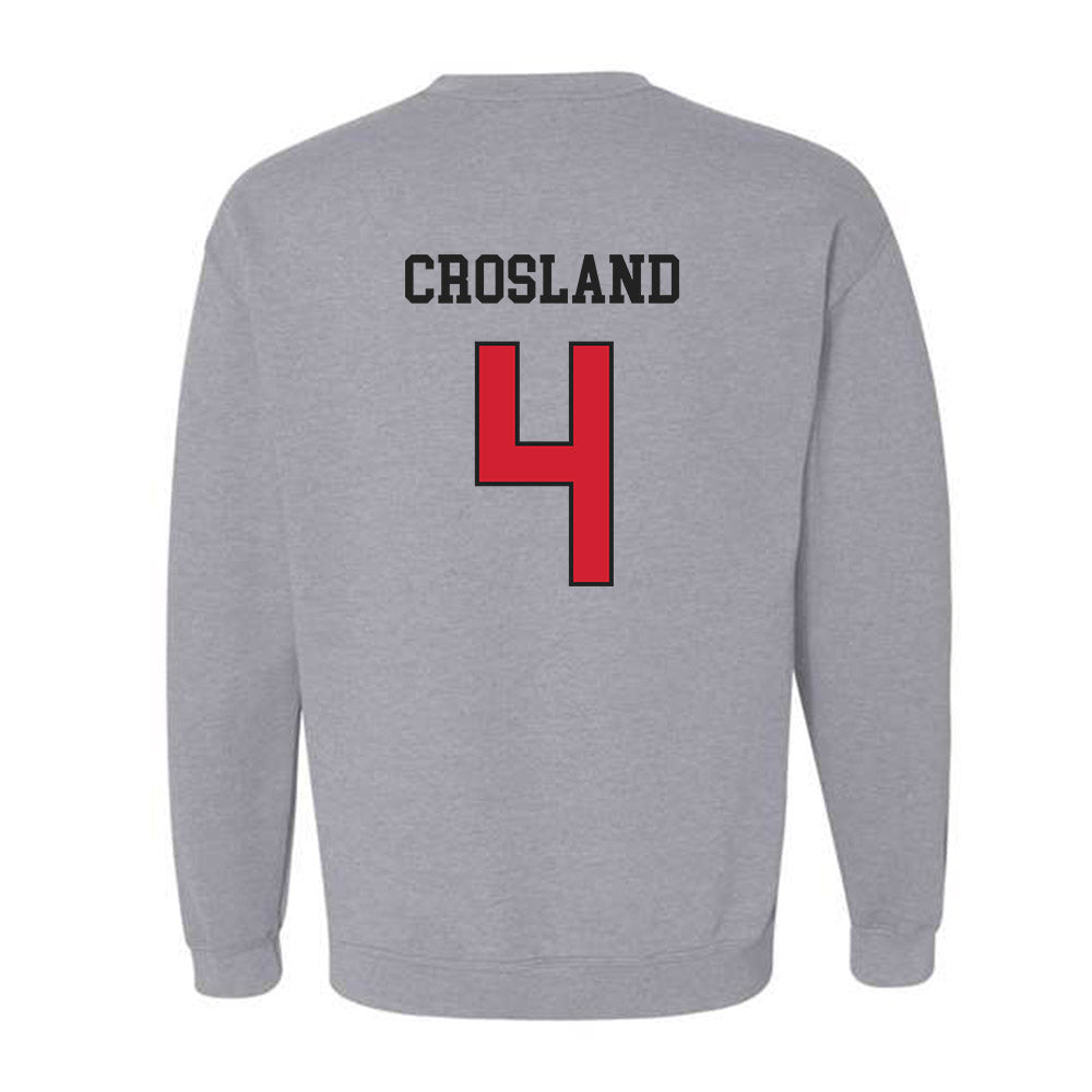 Maryland - NCAA Baseball : Jordan Crosland - Classic Shersey Crewneck Sweatshirt-1