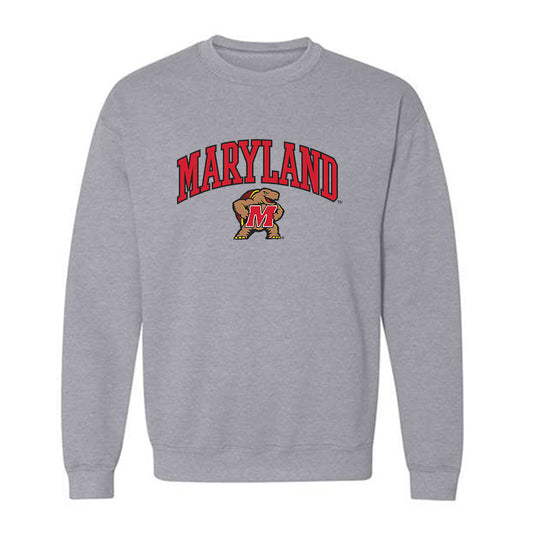 Maryland - NCAA Baseball : Aden Hill - Classic Shersey Crewneck Sweatshirt-0