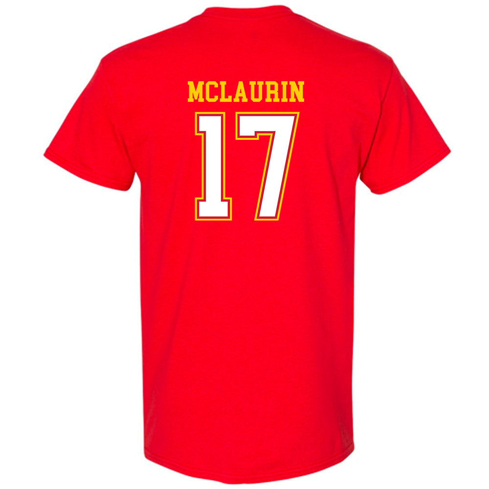 Maryland - NCAA Football : Josiah Mclaurin - T-Shirt