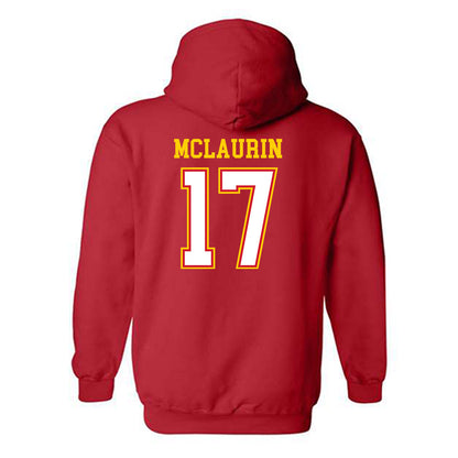 Maryland - NCAA Football : Josiah Mclaurin - Hooded Sweatshirt