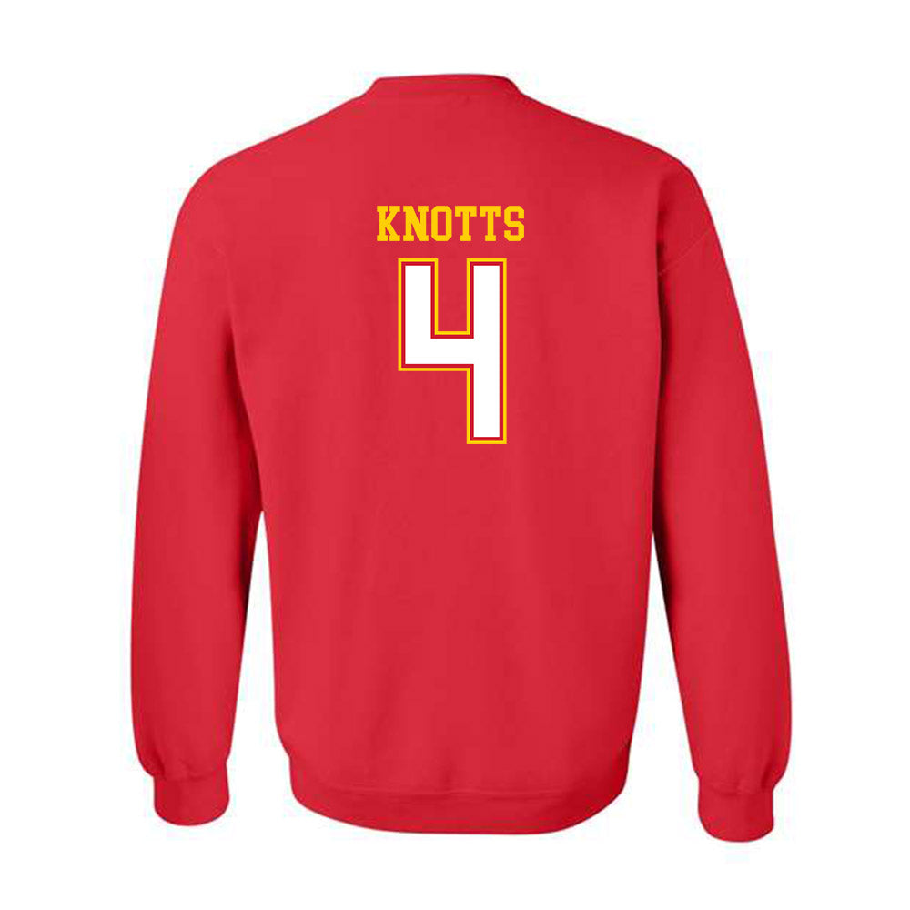 Maryland - NCAA Football : Shaleak Knotts - Sports Shersey Crewneck Sweatshirt