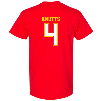 Maryland - NCAA Football : Shaleak Knotts - Sports Shersey T-Shirt