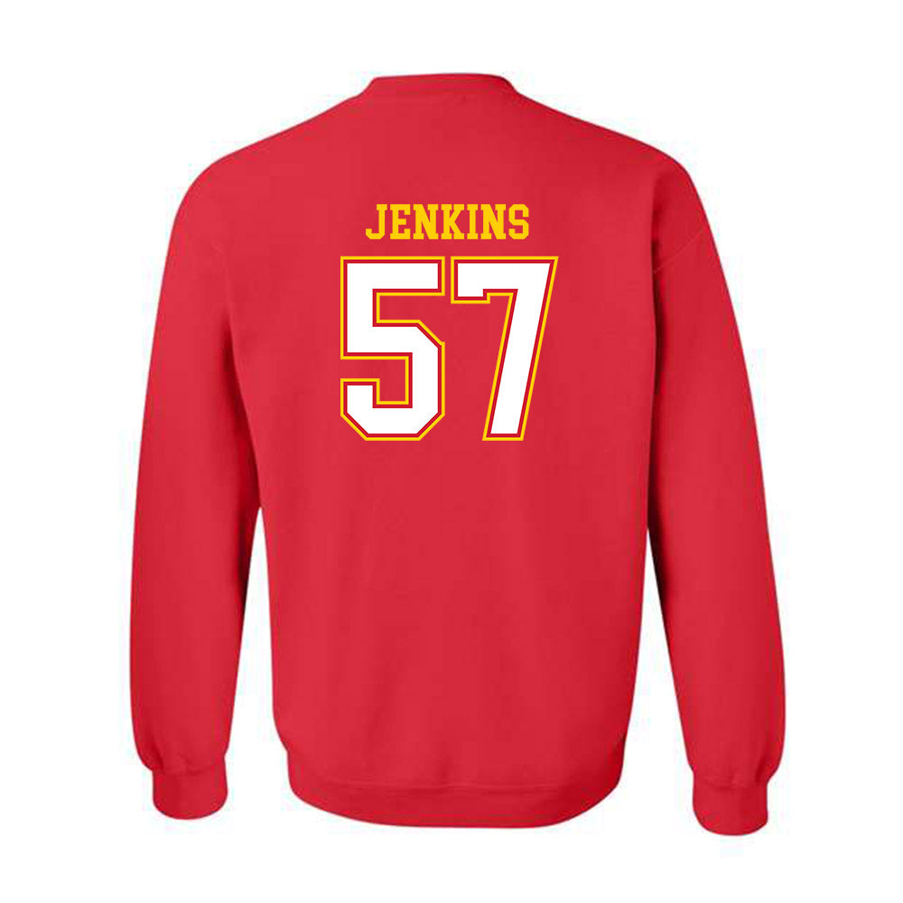 Maryland - NCAA Football : Bryce Jenkins - Sports Shersey Crewneck Sweatshirt-1