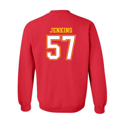 Maryland - NCAA Football : Bryce Jenkins - Sports Shersey Crewneck Sweatshirt-1