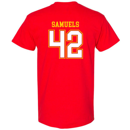 Maryland - NCAA Football : De'Juan Samuels - Sports Shersey T-Shirt