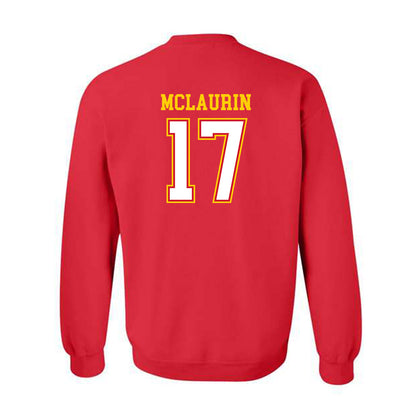 Maryland - NCAA Football : Josiah Mclaurin - Crewneck Sweatshirt