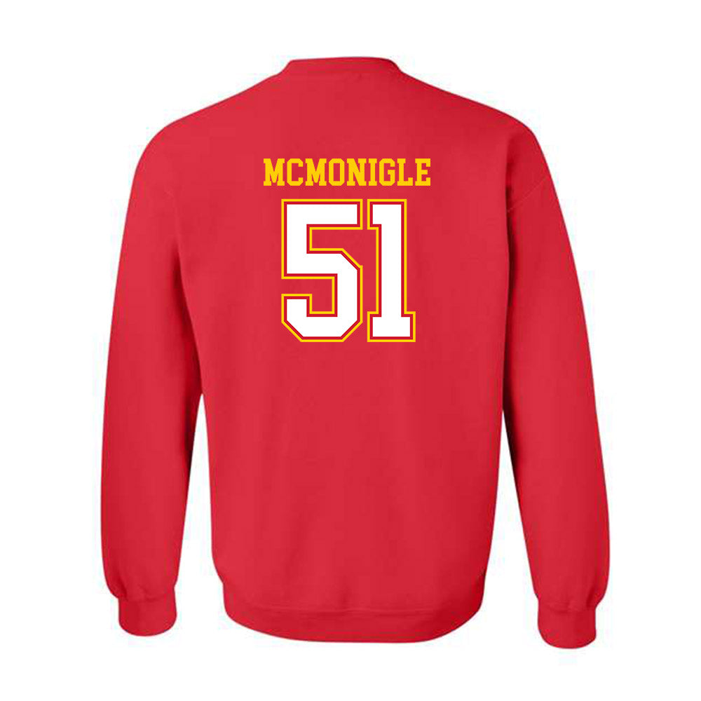 Maryland - NCAA Football : Michael McMonigle - Sports Shersey Crewneck Sweatshirt-1