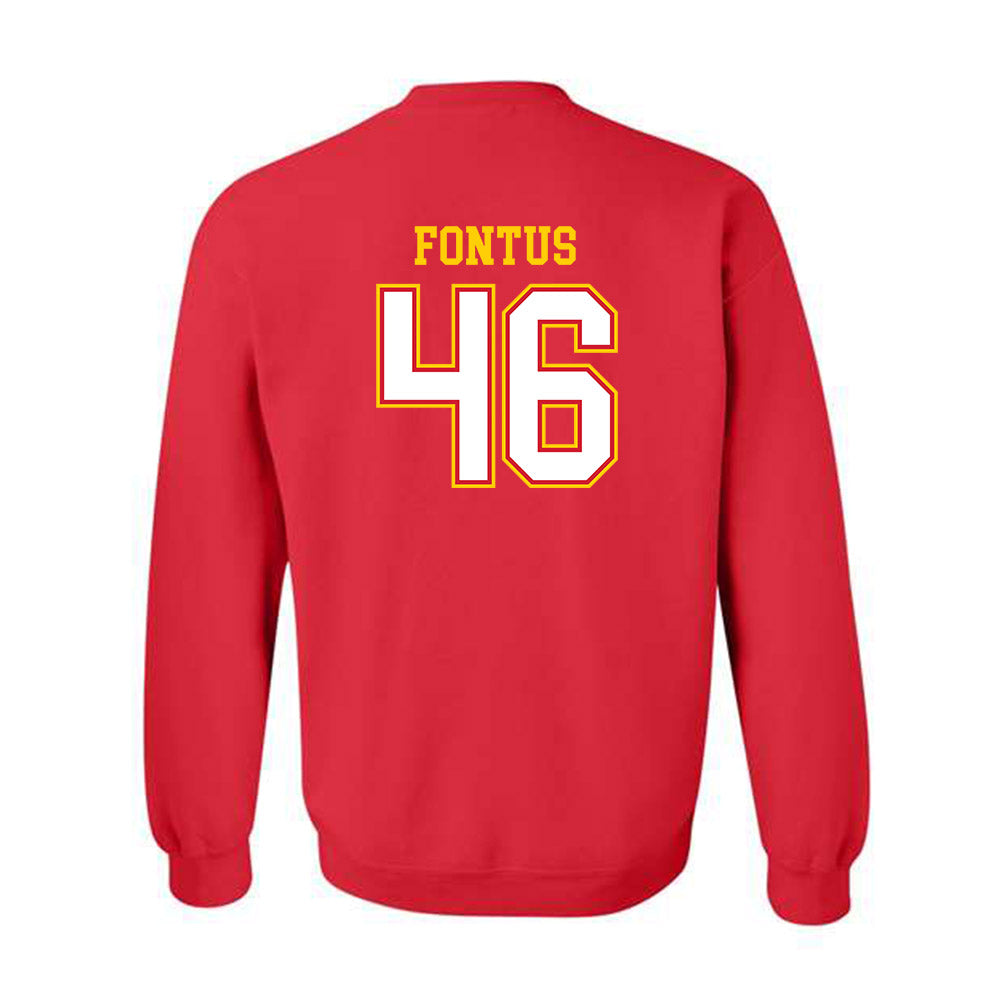 Maryland - NCAA Football : Dillan Fontus - Sports Shersey Crewneck Sweatshirt