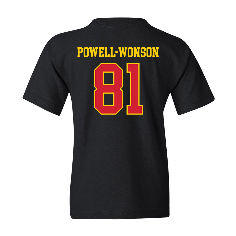 Maryland - NCAA Football : Jahmari Powell-Wonson - Youth T-Shirt