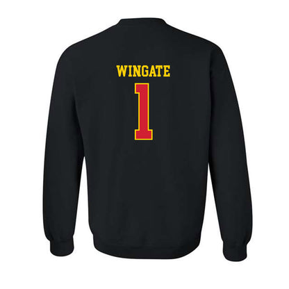 Maryland - NCAA Football : Daniel Wingate - Sports Shersey Crewneck Sweatshirt-1
