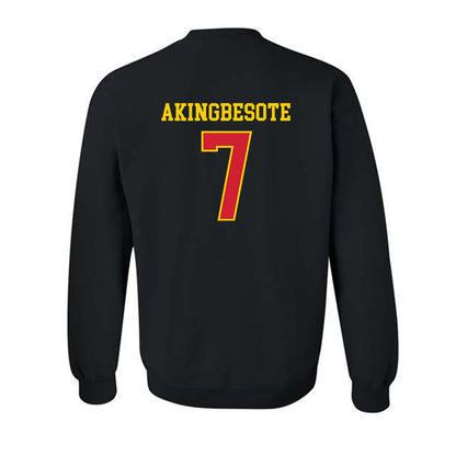 Maryland - NCAA Football : Tommy Akingbesote - Crewneck Sweatshirt