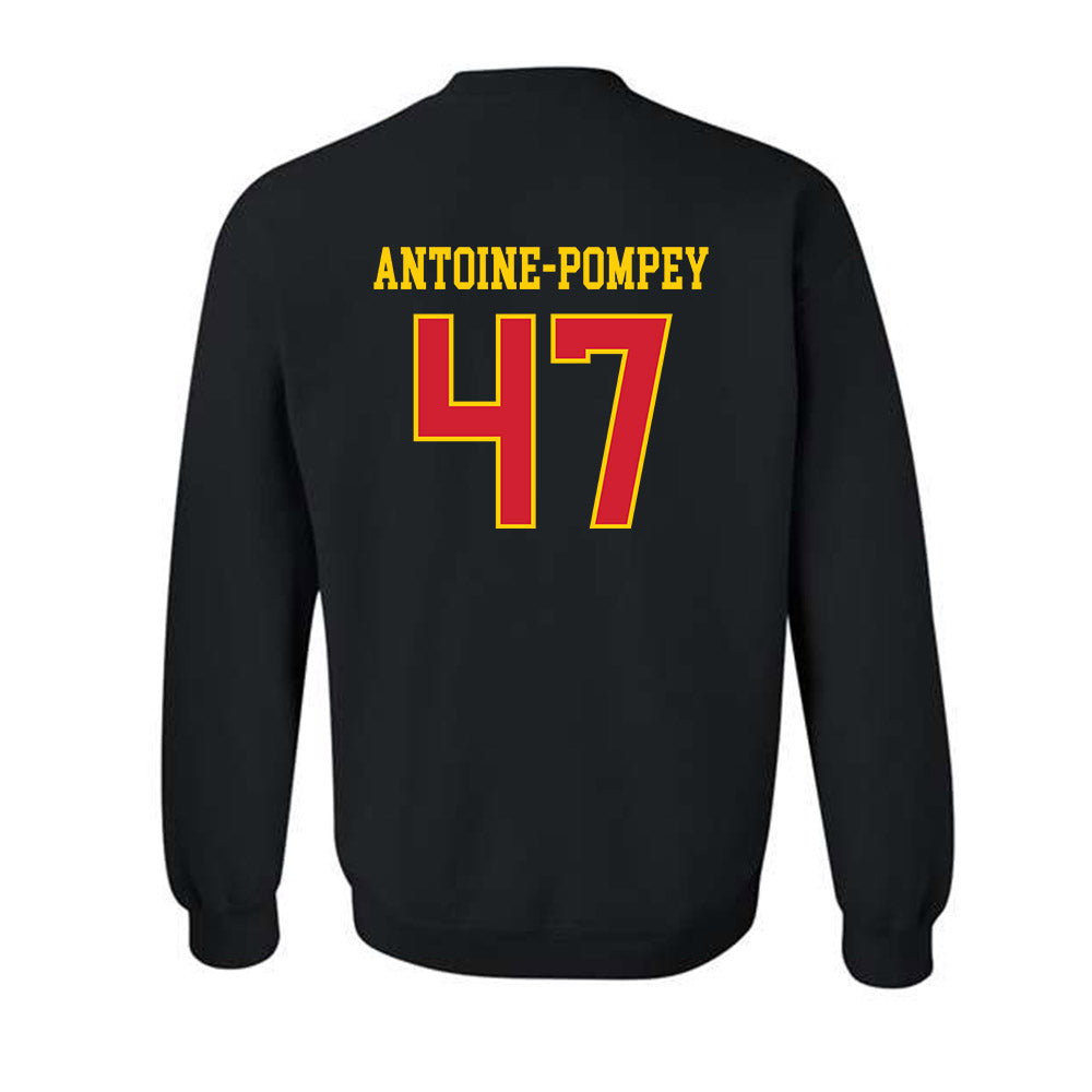 Maryland - NCAA Football : Sebastian Antoine-Pompey - Sports Shersey Crewneck Sweatshirt