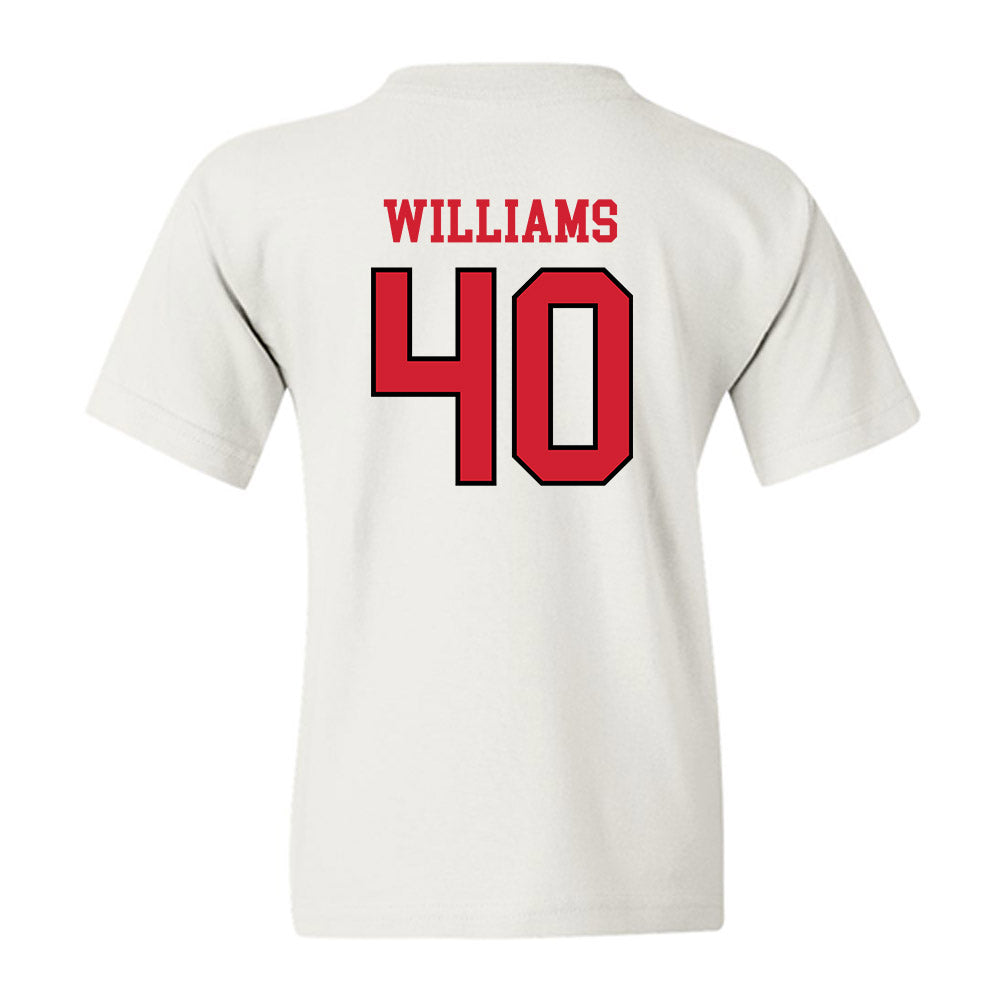 Maryland - NCAA Women's Basketball : Breanna Williams - Sports Shersey Youth T-Shirt-1