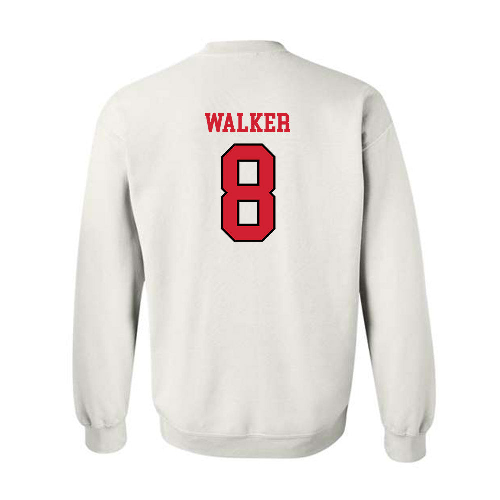 Maryland - NCAA Women's Basketball : Kyndal Walker - Sports Shersey Crewneck Sweatshirt-1