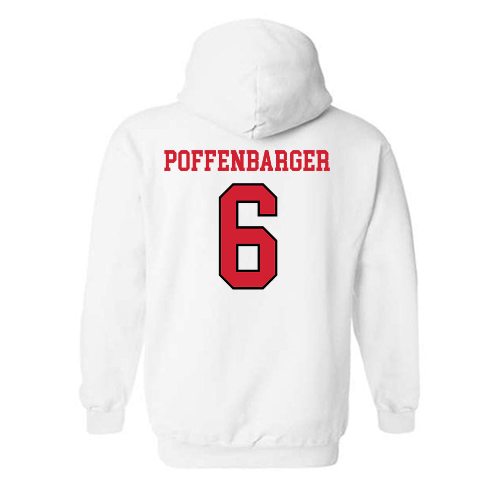 Maryland - NCAA Women's Basketball : Saylor Poffenbarger - Sports Shersey Hooded Sweatshirt