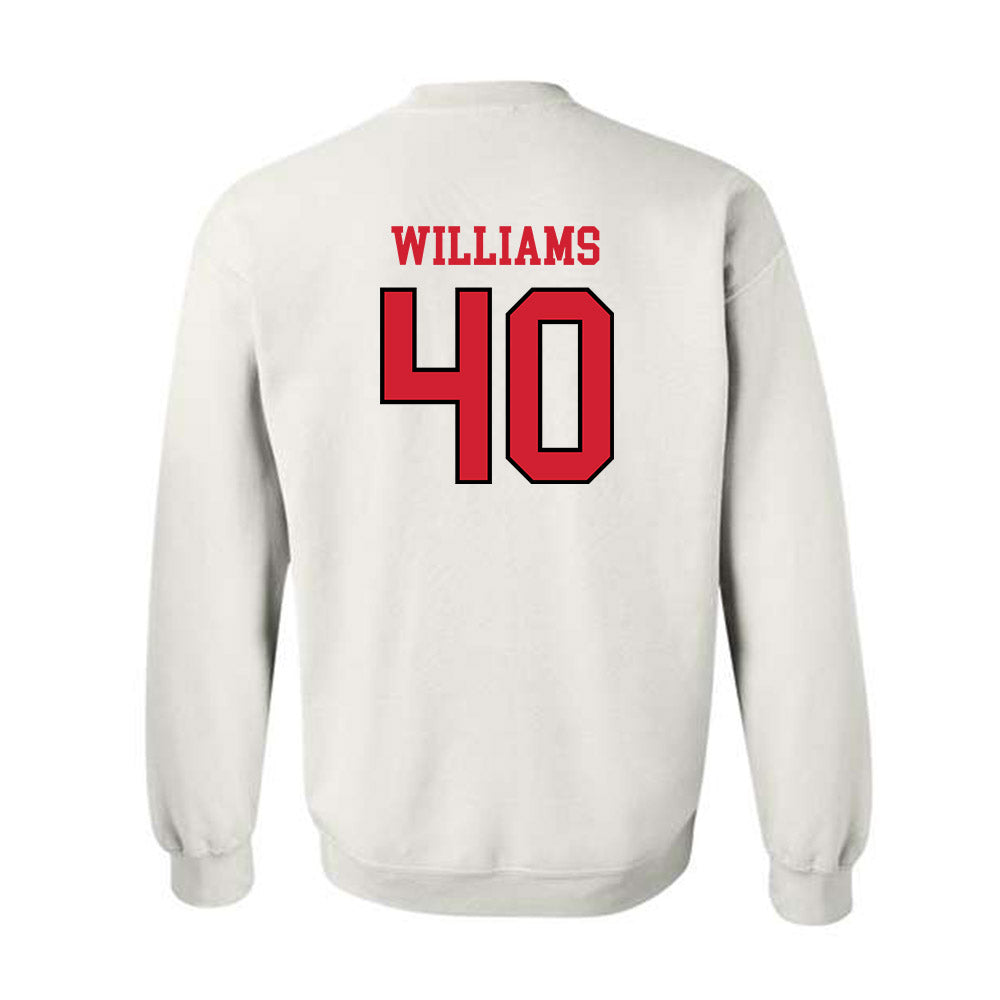Maryland - NCAA Women's Basketball : Breanna Williams - Sports Shersey Crewneck Sweatshirt-1