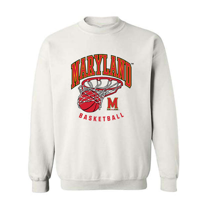 Maryland - NCAA Men's Basketball : Lukas Sotell - Sports Shersey Crewneck Sweatshirt-0