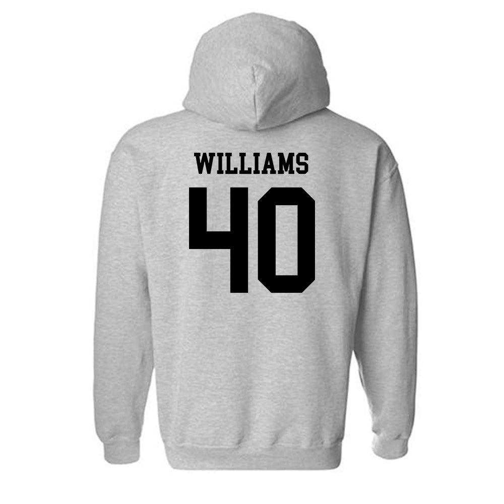 Maryland - NCAA Women's Basketball : Breanna Williams - Sports Shersey Hooded Sweatshirt-1