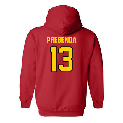 Maryland - NCAA Men's Soccer : Tyler Prebenda - Hooded Sweatshirt