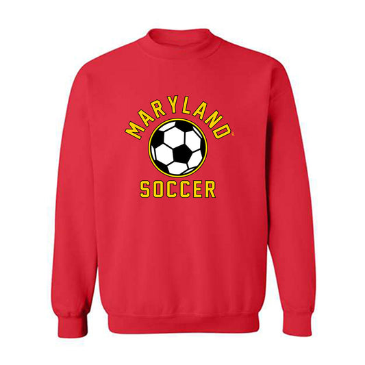 Maryland - NCAA Women's Soccer : Faith Luckey - Sports Shersey Crewneck Sweatshirt