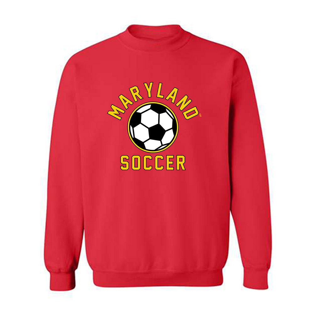 Maryland - NCAA Men's Soccer : Sadam Masereka - Sports Shersey Crewneck Sweatshirt