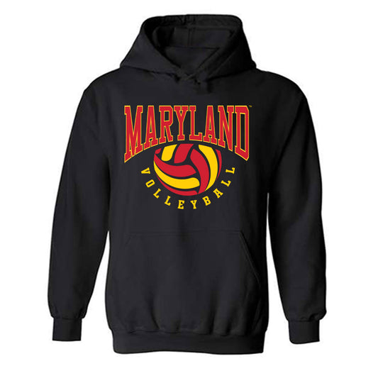 Maryland - NCAA Women's Volleyball : Annika Sokol - Sports Shersey Hooded Sweatshirt-0