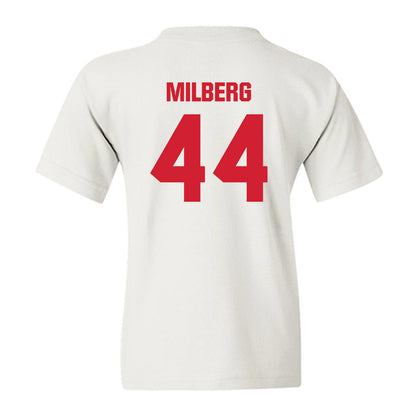 Maryland - NCAA Baseball : Devin Milberg - Sports Shersey Youth T-Shirt-1