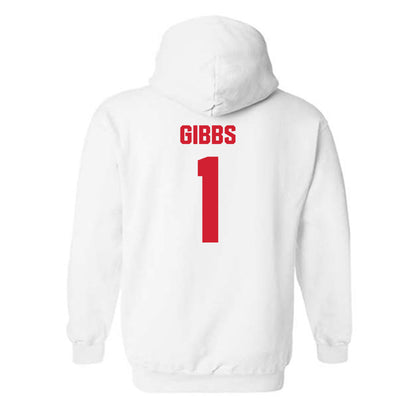 Maryland - NCAA Baseball : Colin Gibbs - Sports Shersey Hooded Sweatshirt-1