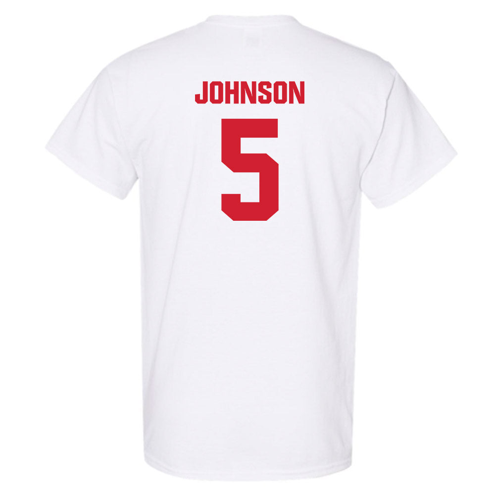 Maryland - NCAA Baseball : Andrew Johnson - Sports Shersey T-Shirt-1