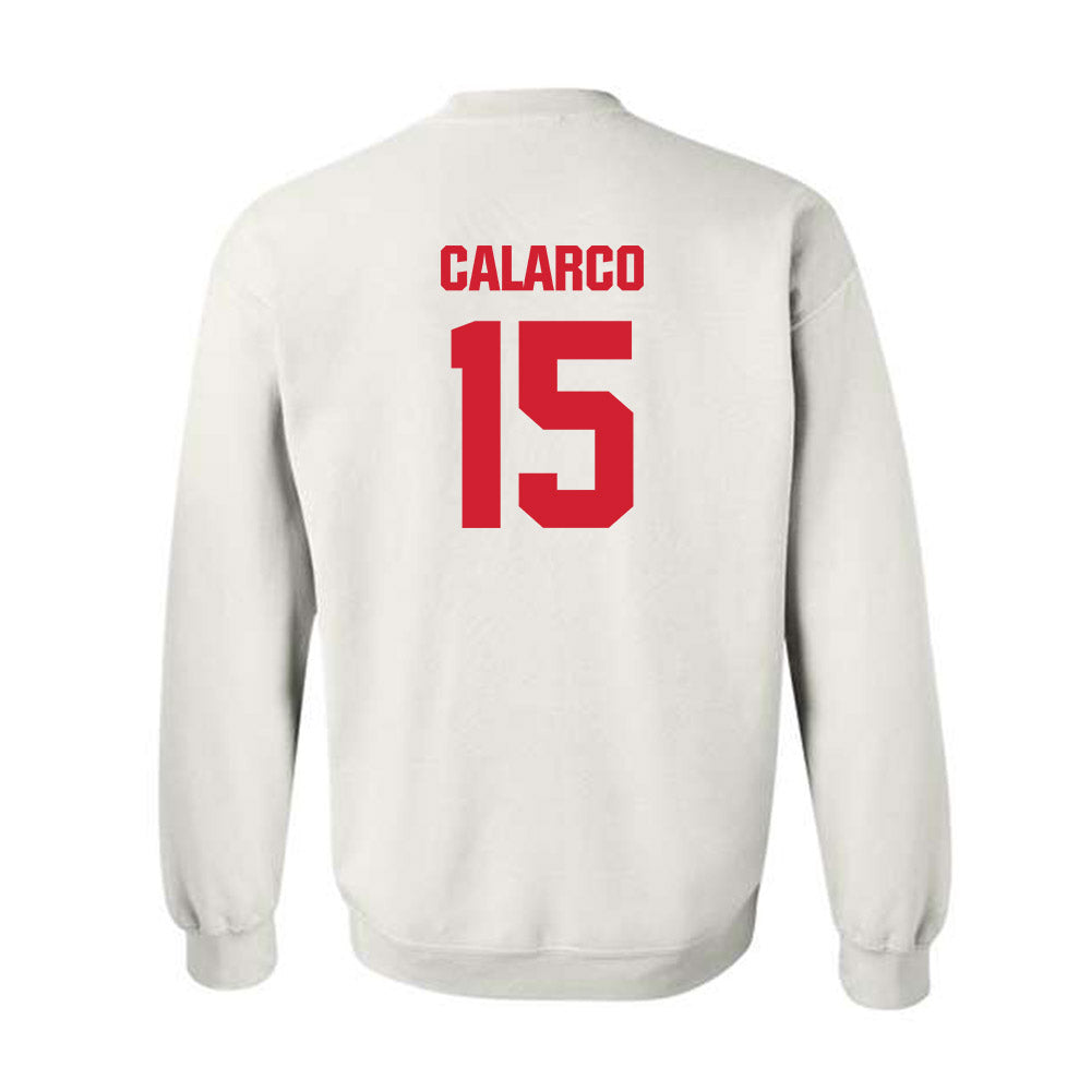 Maryland - NCAA Baseball : Alex Calarco - Sports Shersey Crewneck Sweatshirt-1