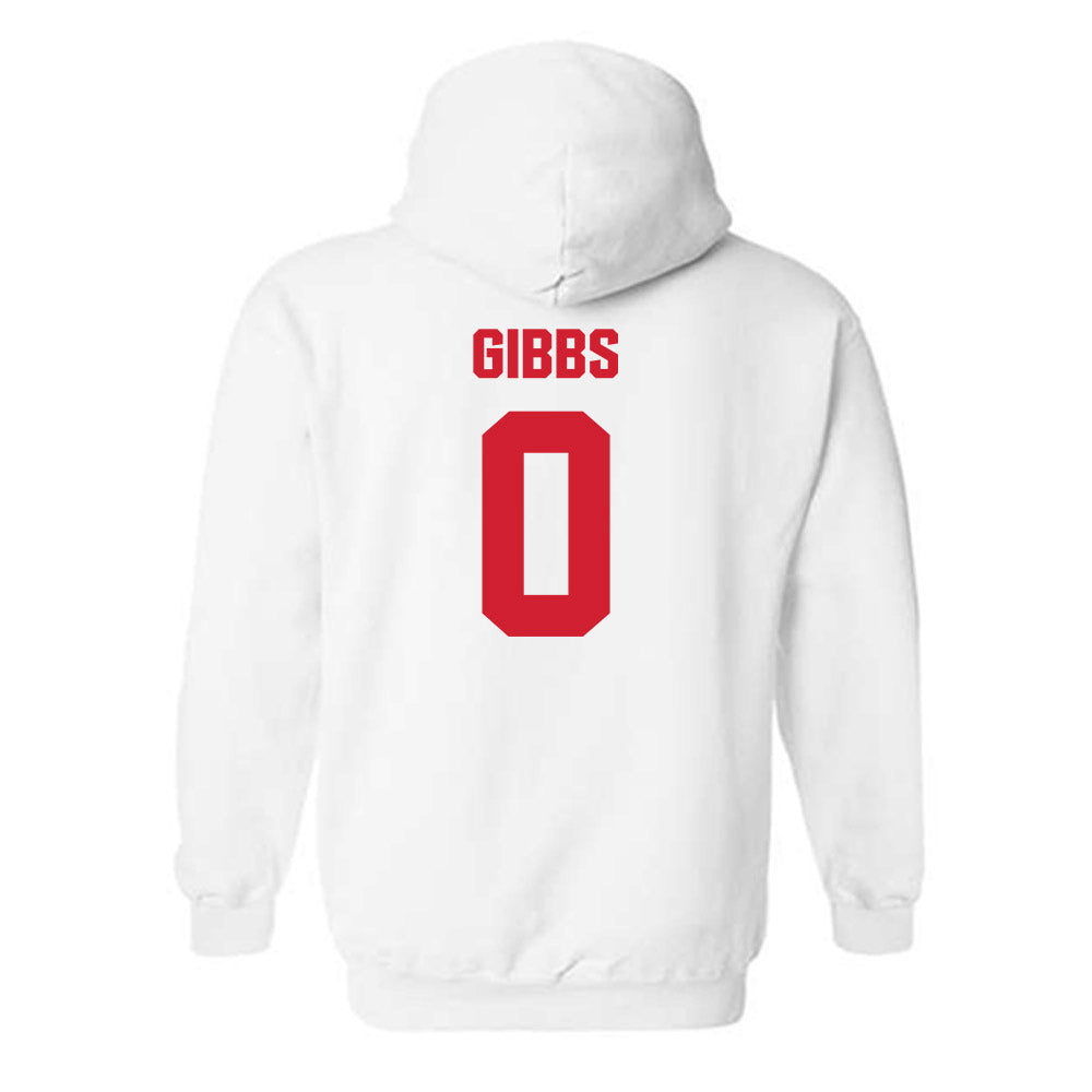 Maryland - NCAA Baseball : Colin Gibbs - Sports Shersey Hooded Sweatshirt-1