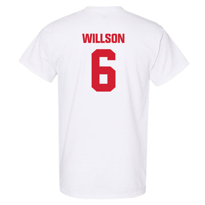 Maryland - NCAA Baseball : Liam Willson - Sports Shersey T-Shirt-1