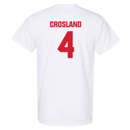 Maryland - NCAA Baseball : Jordan Crosland - Sports Shersey T-Shirt-1