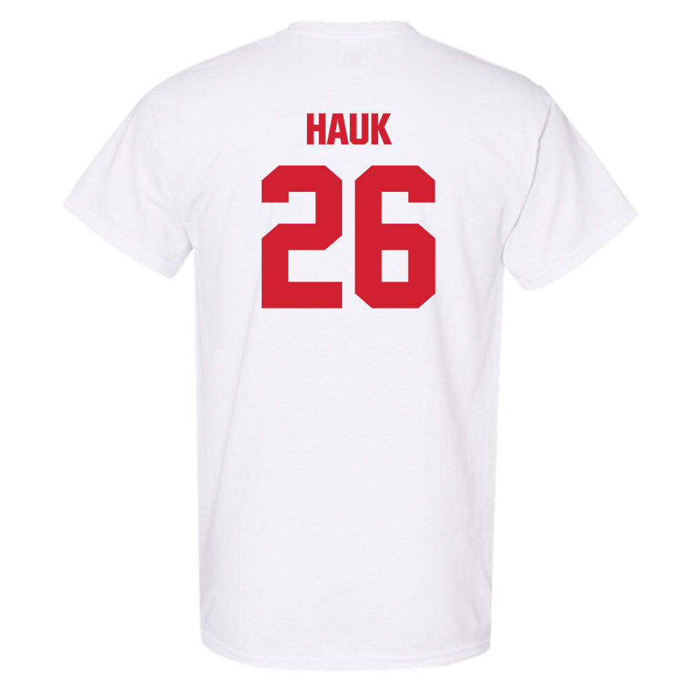 Maryland - NCAA Baseball : Jacob Hauk - Sports Shersey T-Shirt-1