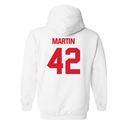 Maryland - NCAA Baseball : Brayden Martin - Sports Shersey Hooded Sweatshirt-1