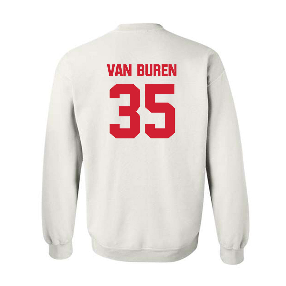 Maryland - NCAA Baseball : Ryan Van Buren - Sports Shersey Crewneck Sweatshirt-1