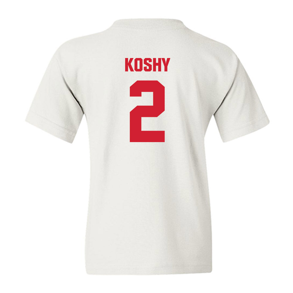 Maryland - NCAA Baseball : Andrew Koshy - Sports Shersey Youth T-Shirt-1