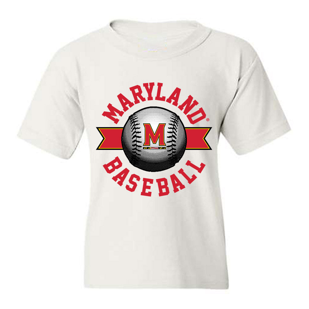 Maryland - NCAA Baseball : Paul Jones II - Sports Shersey Youth T-Shirt-0