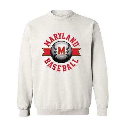 Maryland - NCAA Baseball : Andrew Johnson - Sports Shersey Crewneck Sweatshirt-0