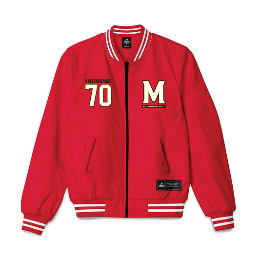 Maryland - NCAA Football : Josh Kaltenberger - Bomber Jacket