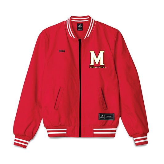 Maryland - NCAA Wrestling : Jagger Gray - Bomber Jacket