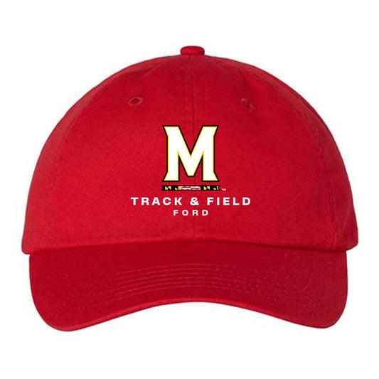 Maryland - NCAA Men's Track & Field : Samuel Ford - Dad Hat-0