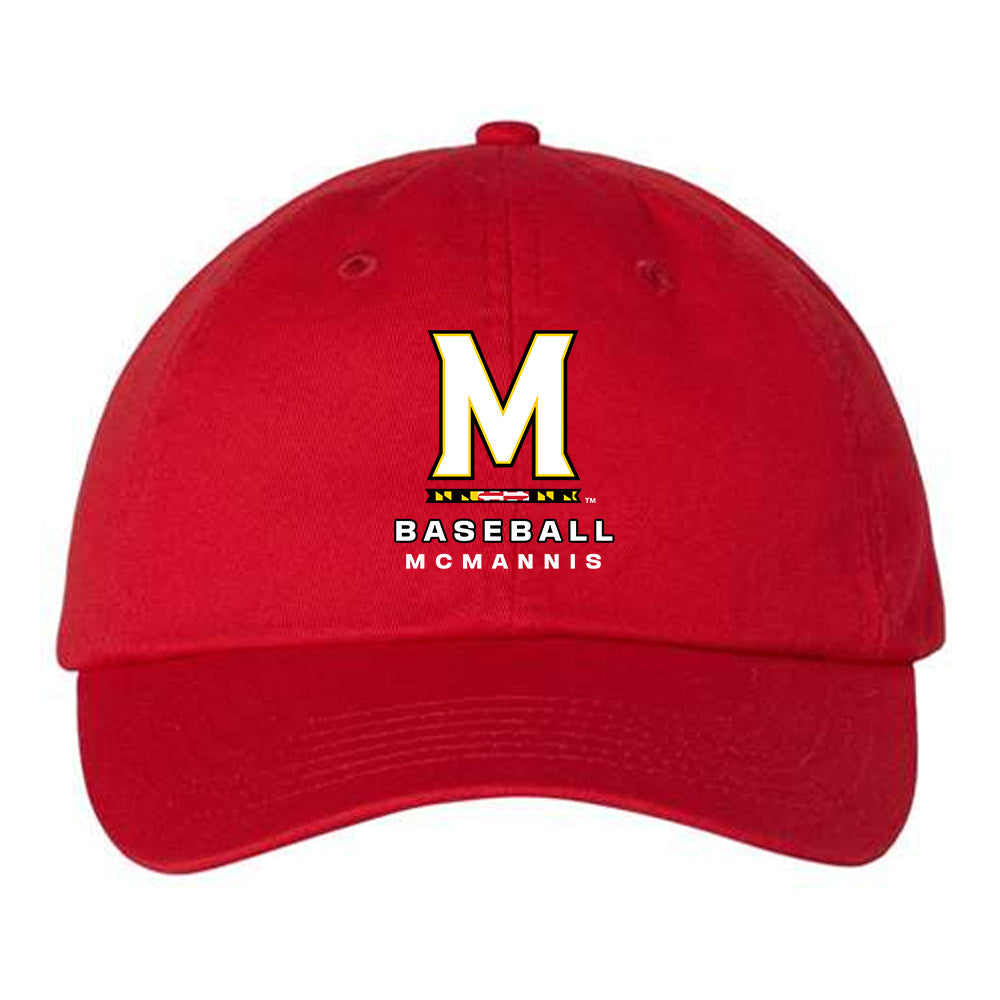 Maryland - NCAA Baseball : Joey McMannis - Dad Hat-0