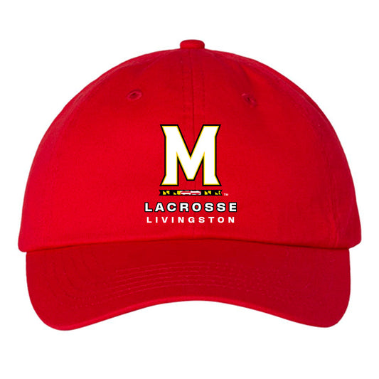 Maryland - NCAA Women's Lacrosse : Devin Livingston - Dad Hat